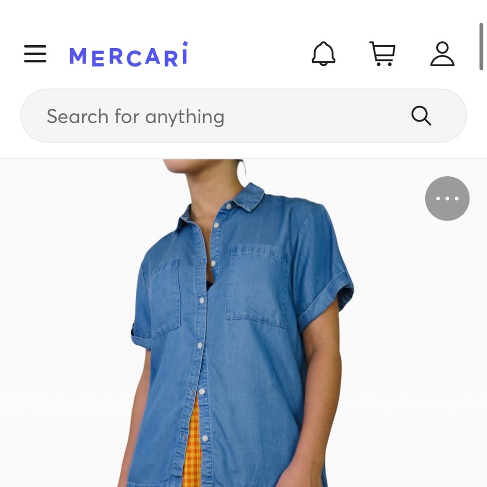 A New Day- Denim Button-Up Shirt
